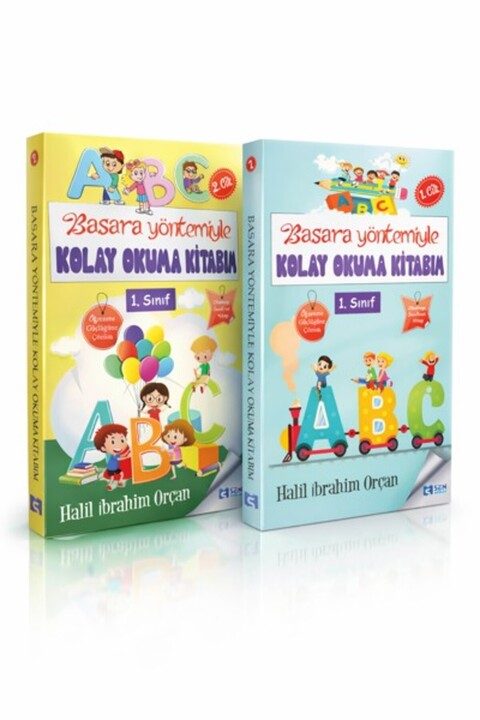 SEN YAYINLARI Basara Yöntemiyle Kolay Okuma Kitabım (1-2 Cilt Set)