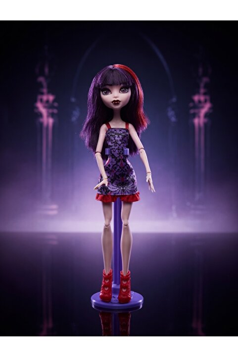 tredblock Monster High Uyumlu Bebek Standı - Monster High Logosu Detaylı
