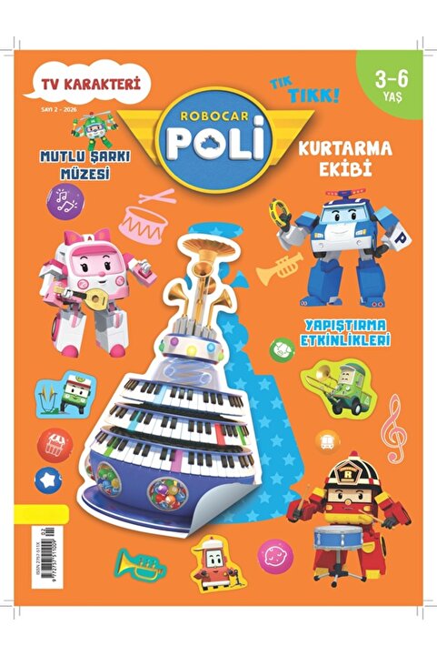 Turkuvaz Dergi ROBOCAR POLİ SAYI 26-02