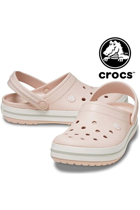 Crocs Crocband 11016 Sabo Doktor ve Hemşire Terliği Ortapedik Unisex Terlik PUDRA