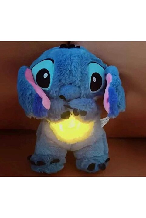 onestophube Nefes Alan Peluş Uyku Arkadaşı Stitch Mavi Renk