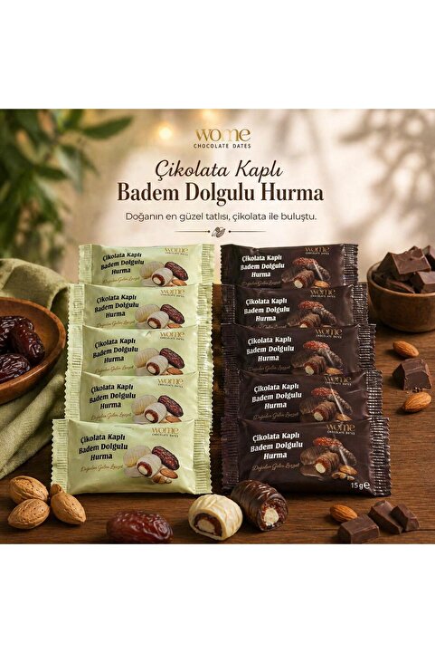 hurma kervani Çikolatali Hurma 1 Kg