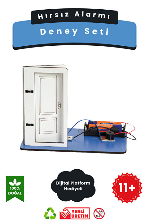 Lapin Deney Atölyesi Hırsız Alarmı – Kendin Yap DIY Deney Bilim Seti