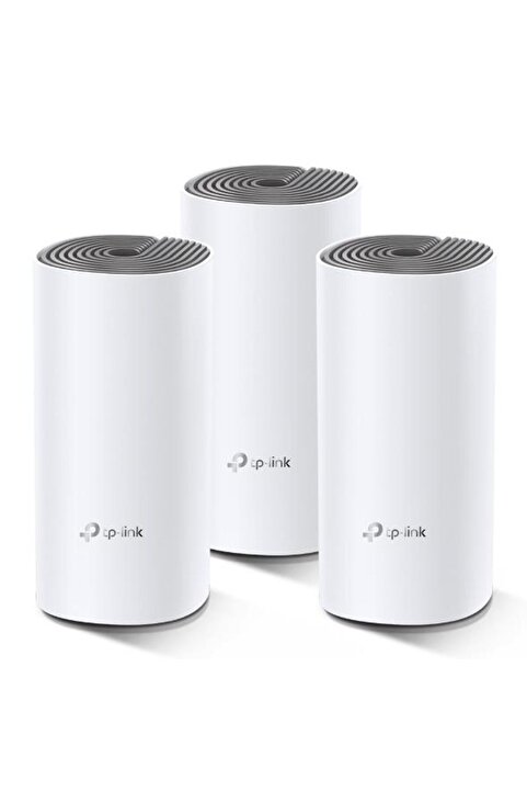 Tp-Link Deco E4 1200 Mbps 2 Port 3'lü Kablosuz Router