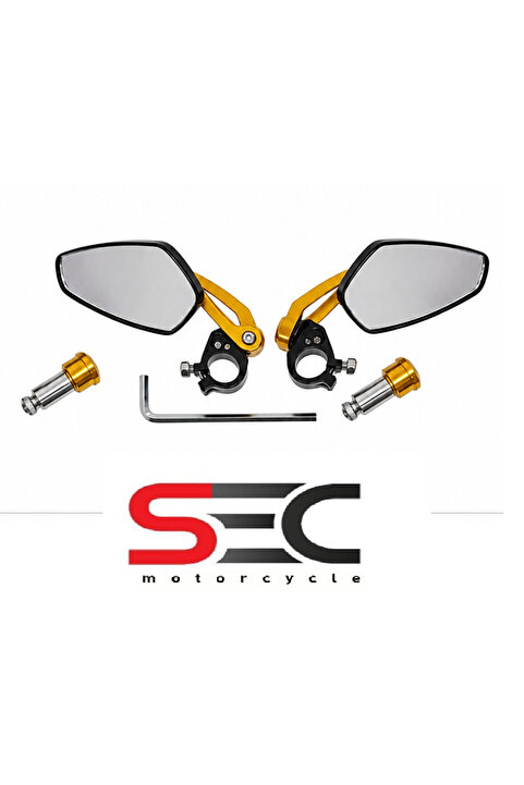 ONVO Elektrikli Scooter ayna gidon ayna cnc ayna gold
