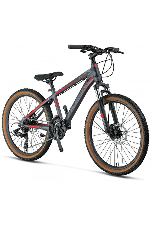Mosso WILDFIRE M-24-HD ERKEK DAĞ BİSİKLETİ 330H 24 JANT 21 VİTES MAT ANTRASİT