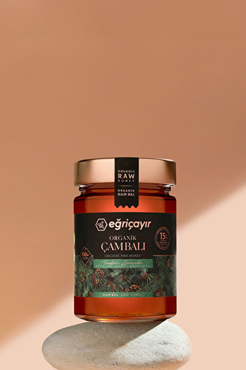 Eğriçayır Organik Çam Balı Ta15+ 450 Gr