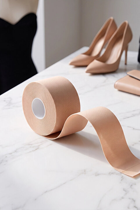 Atelier Tuberose Göğüs Bandı 5 Metre Meme Dikleştirir Sabitleştirir Uç Kapatır, Şekillendirir Bant BoobTape Dekoltem