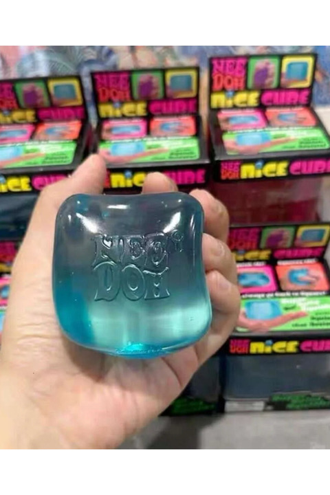 BYZ TOYS Needoh Squishy - Buz Küpü squishy (rastgele renk gelir)