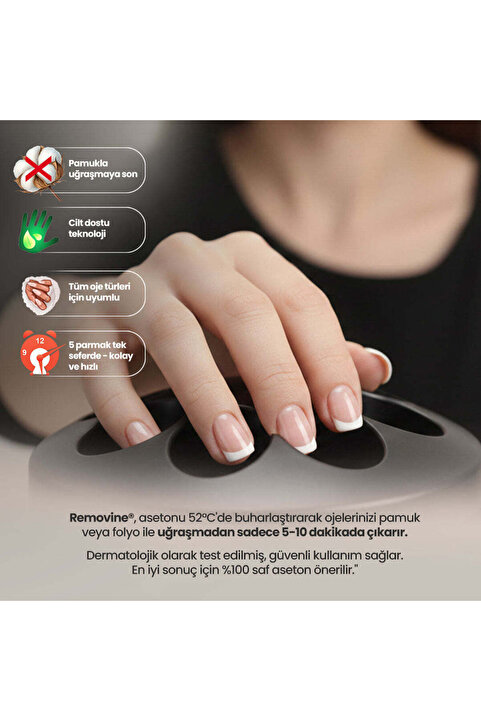 Removine Buharlı Oje Çıkartıcı