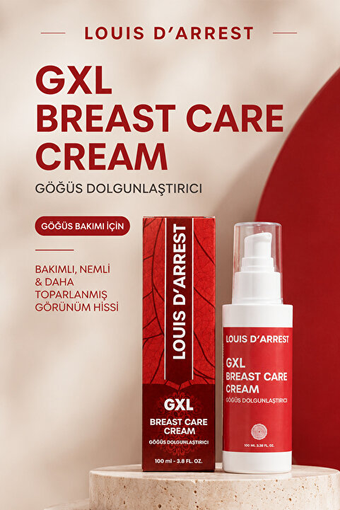 Louis DArrest GXL Göğüs Dolgunlaştırıcı & Dikleştirici ve Sarkıklık Giderici Krem 100 ML