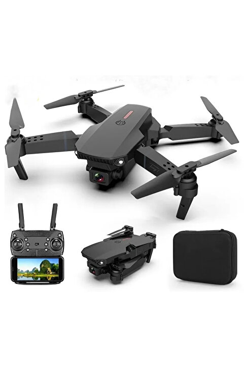 TECHNOMEN 4K HD Kameralı Katlanabilir Drone – Uzaktan Kumandalı, Çok Fonksiyonlu, Taşınabilir