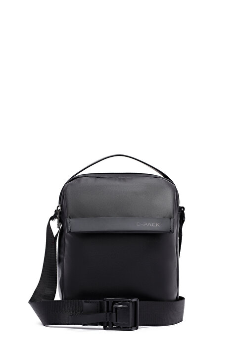 Derimod D-Pack Erkek Siyah Çapraz Çanta 25SBD30296F
