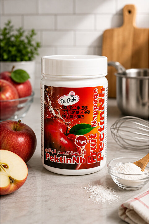 Dr. Gusto MEDIUM KATKI MADDESİ PEKTİN-75 GR (Fruit Nappage PectinNh)