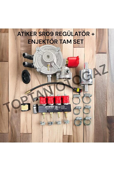 Atiker SR09 REGÜLATÖR + ENJEKTÖR TAM SET HEDİYELİ