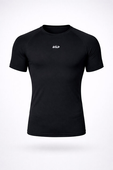 Wild Athletic Erkek Basic Compression T-Shirt Kısa Kollu Spor Fitness Body