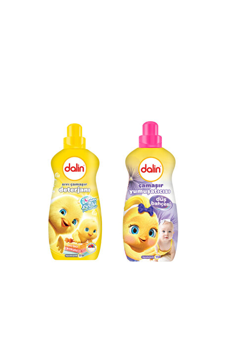 Dalin Düş Bahçesi Çamaşır Yumuşatıcı 1 ADET + Sıvı Çamaşır Deterjanı 1 ADET TOPLAM 2 ADET YENİ AMBALAJ