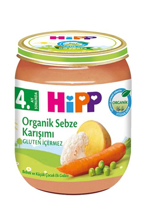 Hipp ORGANİK SEBZE KARIŞIMI 125 GR *1'Lİ