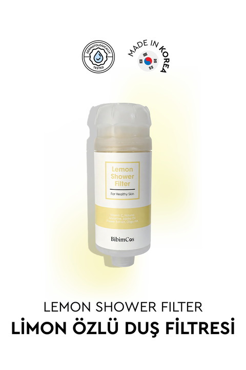 Bibimcos Lemon Shower Filter - Limon Özlü Duş Filtresi