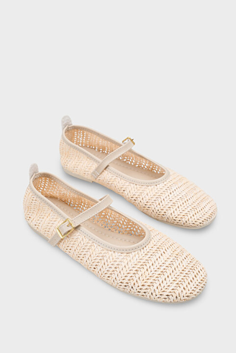 Capone Outfitters Carlina Barefoot Konfor Kadın Babet