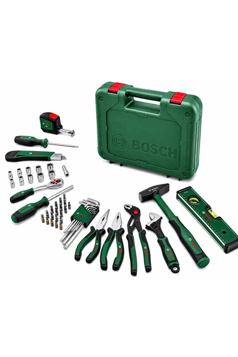 Bosch 1600A02BY7 Dolu Takım Çantası - El Aleti Seti Advanced 52 Parça