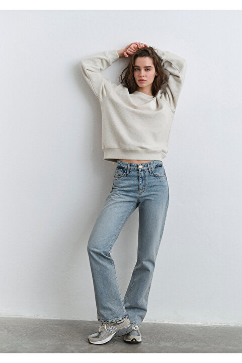 Mavi Jane Classic Denim Puslu Açık Jean Pantolon 1010917-89059