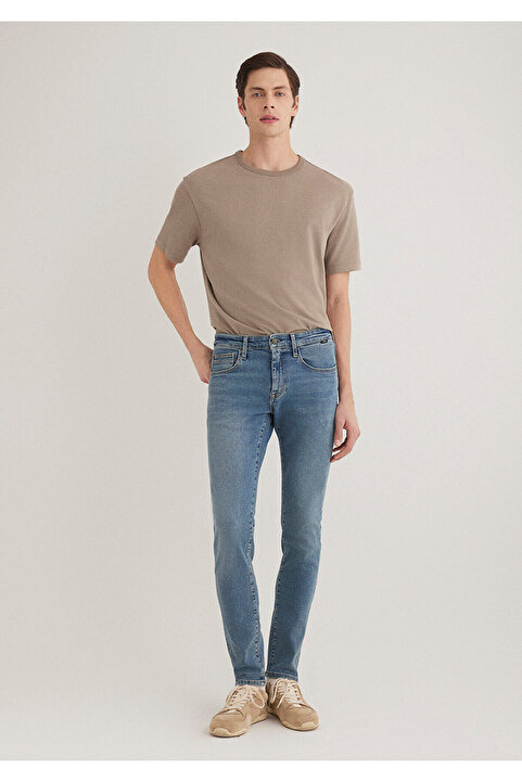 Mavi James 90lar TOKK Vintage İndigo Mavisi Jean Pantolon 0042487834