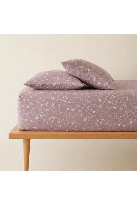 pınarhome collectıon %100 PAMUK KUMAŞ LASTİKLİ ÇARŞAF+YASTIK KILIFI KÖŞE DERİNLİĞİ 28-30 CM YUMUŞAK KUMAŞ YENİ SEZON