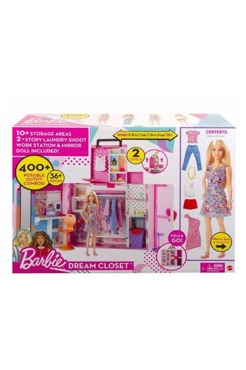Barbie Yeni Rüya Dolabı Oyun Seti HGX57