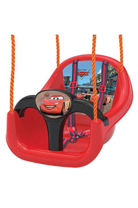 DEDE Cars Lisanslı Kırmızı Salıncak