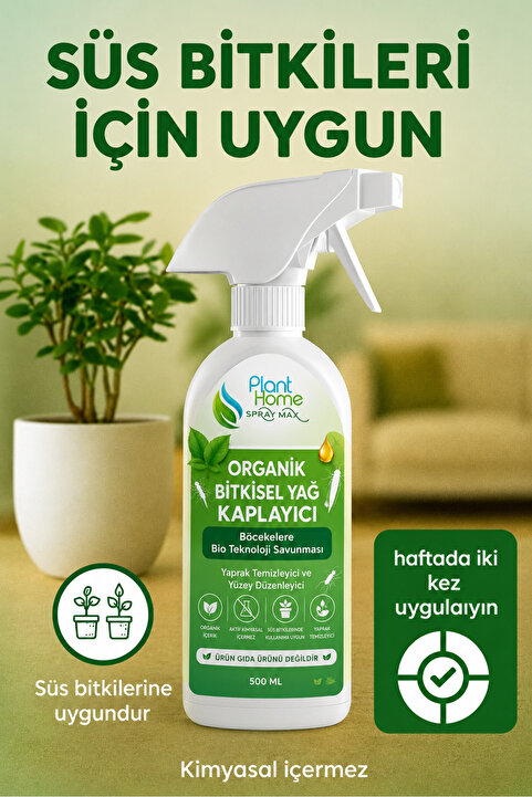 plant-home Planthomespraymax Organik Böcek Kovucu - Trips Yeşil Bit Kırmızı Örümcek Unlu Bit