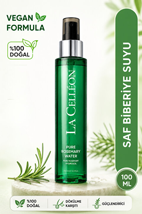 la celleon %100 Doğal Biberiye Suyu Saç Toniği 100 ml | Dökülme Karşıtı Saç Bakımı