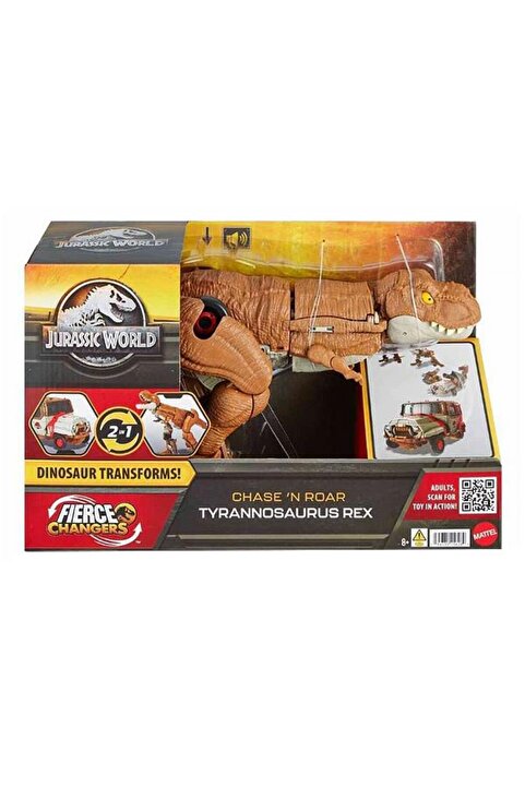 Jurassic World Değişim Serisi Dönüşebilen T Rex Figürü HPD38