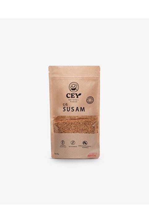 Cey Natural Foods Çiğ Susam – Atalık Tohum Yerli Susam (200 g)
