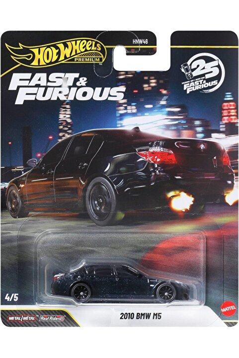 HOT WHEELS 2026 Premium Fast and Furious 2010 BMW M5 Siyah JHW62