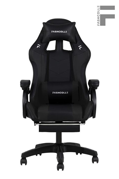 Fashcolle Dynamic Black Masajlı Oyuncu Koltuğu