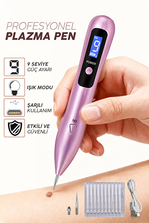 Nazalya Akne Ben Siğil Leke Dövme Çıkartma Lazer Cihazı Plazma Kalem Plazma Pen 9 Level