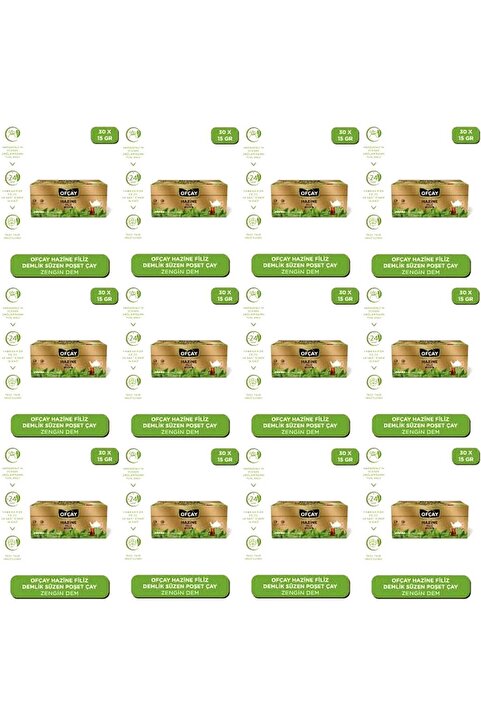 Ofçay DEMLİK POŞET 30*15 GR 12 PAKET