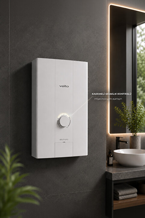 Veito Blue E 21 kW Trifaze Elektrikli Ani Su Isıtıcı