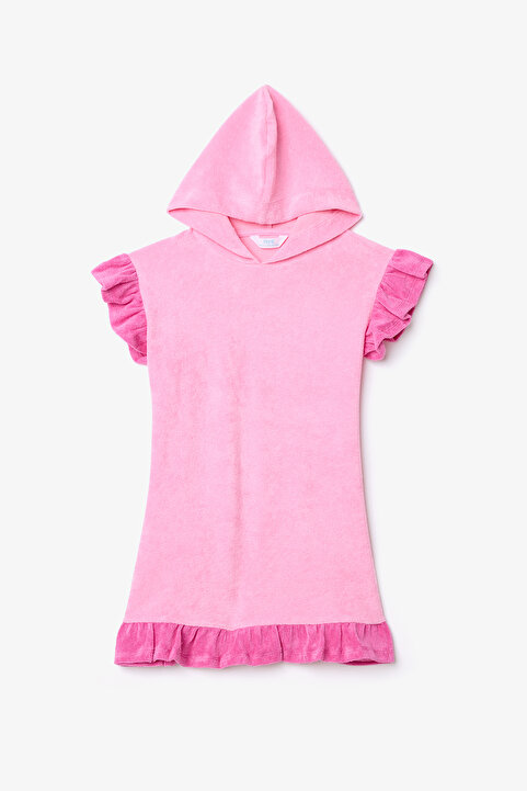 Penti Kız Çocuk Sweet Pink Towel Pink Caftan