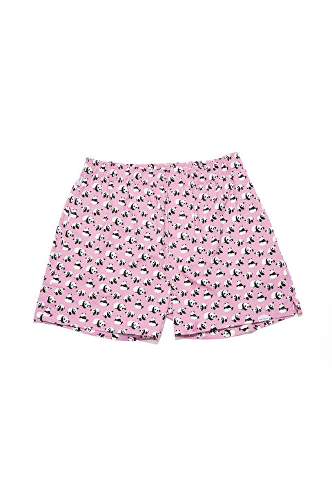 Paul Kenzie Desenli Erkek Ev Şort – Chill Space Collection – Chilly Panda
