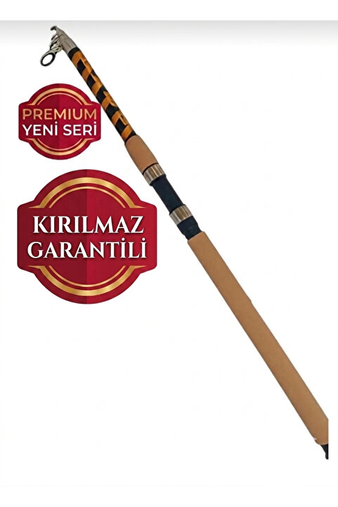 KURUDO Bauer Trendy KIRILMAZ GARANTİLİ Çelik Sarım Olta Kamışı 100-300 GR ATARLI (2026 YENİ SERİ ÜRÜN)270-300-360 cm