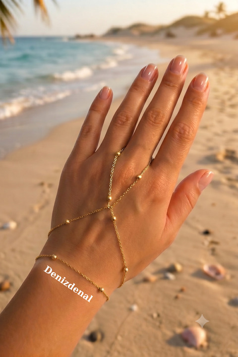 DENİZDENAL Top Zincir Gold Şahmeran