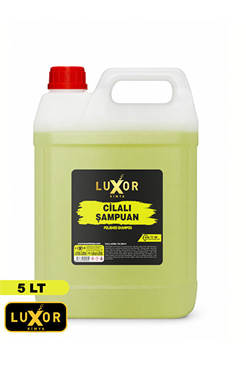 Luxor Kimya Kimya Cilalı Oto Şampuanı Oto Yıkama Köpüğü 5 kğ