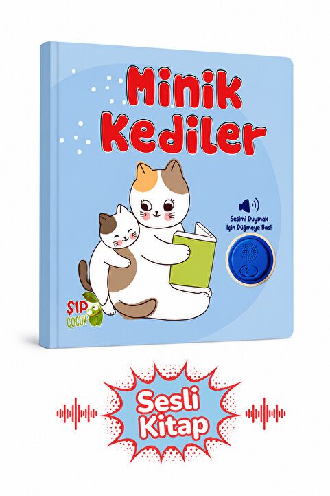 Espri Toys MİNİK KEDİLER ÇOCUK SESLİ KİTAP EĞİTİCİ HİKAYE KİTABI