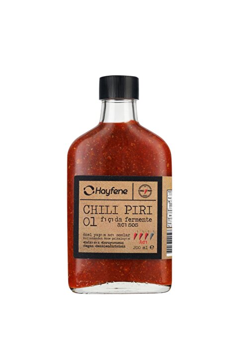 Hayfene Chili Piri Fermante Acı Sos No:1 - 200 ml