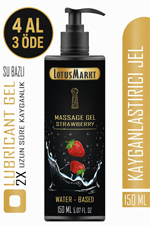 lotusmarkt Kayganlaştırıcı Jel Massage Gel Premium A Kalite