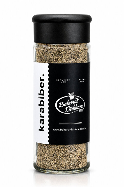 Baharat Dükkanı Karabiber (öğütülmüş) 55gr (cam)