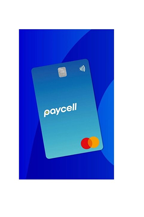 Genel Markalar Paycell Marka Kart Fiziki Mavi mastercard