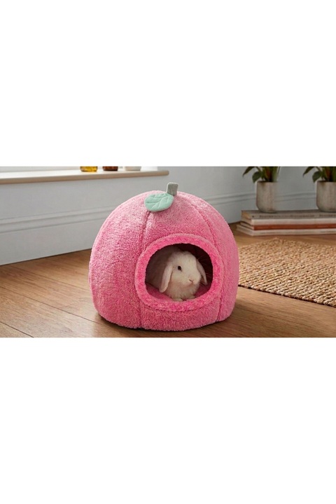 doyapet ginepig yatağı - ginepig evi - tavşan evi yatağı *taban çapı 38cm*